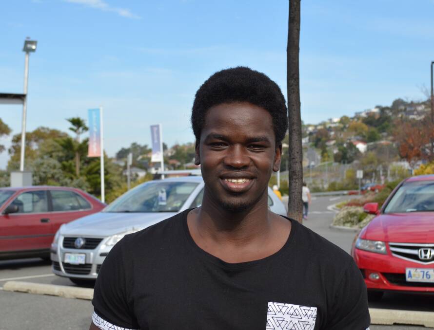 Benfes Taban, 28, has attended three Youth Leadership Summits. Picture: Tess Brunton