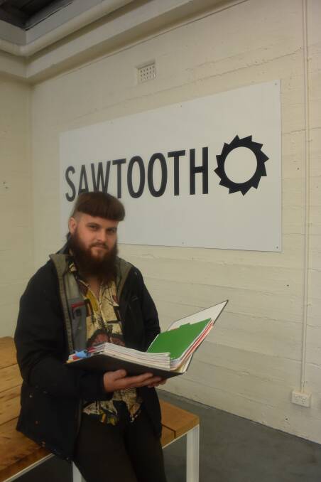 FOSTERING ARTS: Sawtooth director Paul Eggins will work closely with the successful applicants for the internships. Picture: Tess Brunton