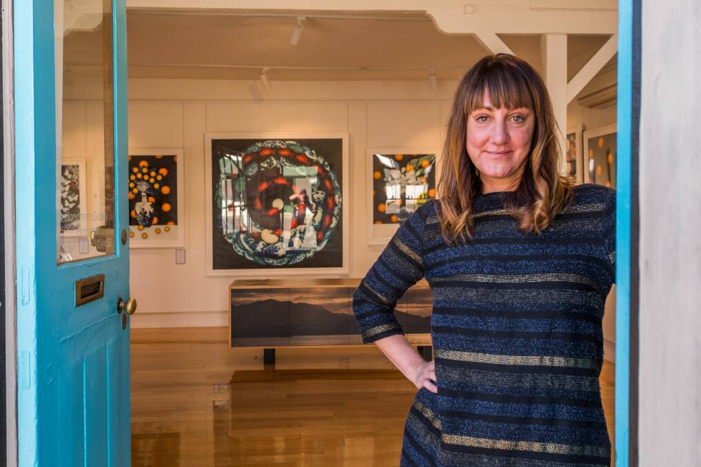 FAMILIAR FACES: Alice Bradbury manages Handmark Evandale, which hosts up to 14 exhibitions each year. Picture: Phillip Biggs