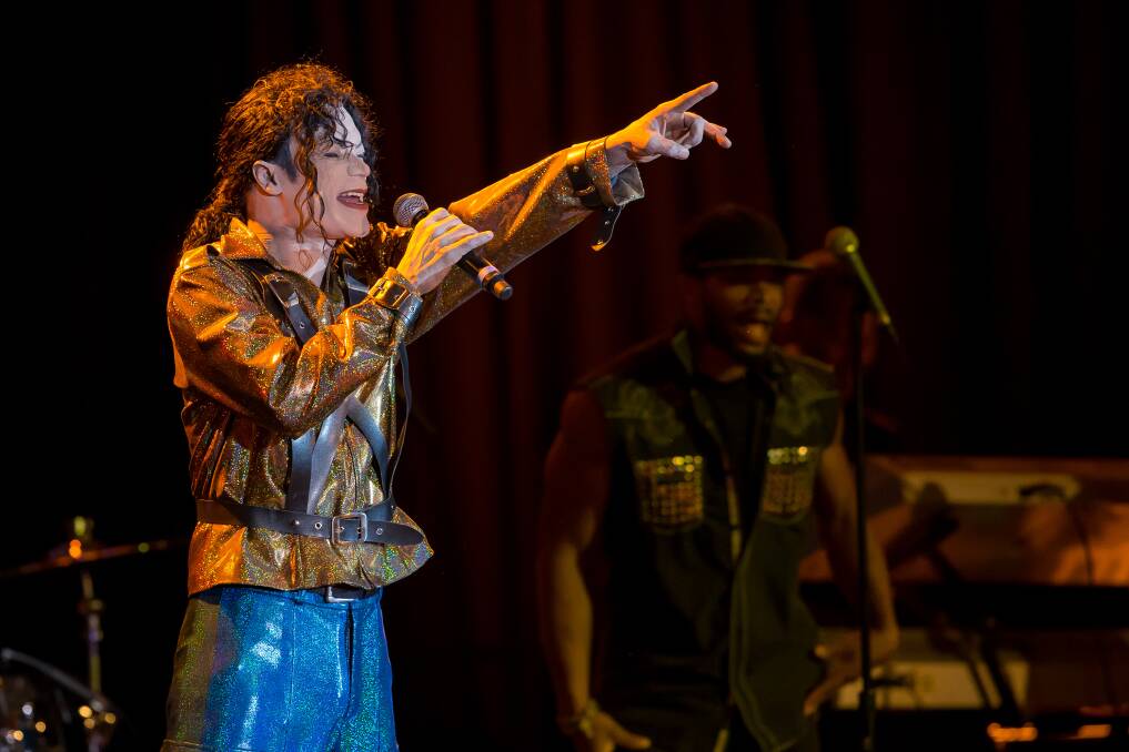 THRILLER: William Hall will perform Michael Jackson - The Legacy at Country Club Tasmania on April 20. Picture: Supplied