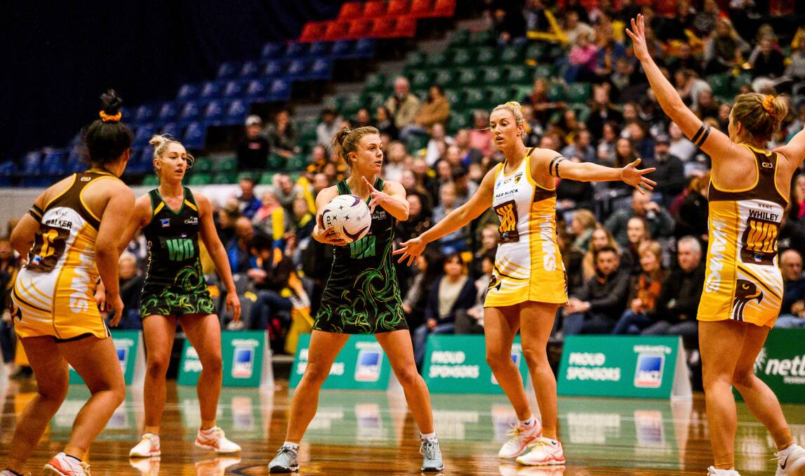 GAME ON: Cavaliers versus Northern Hawks were the last game of 2019 in their grand final and are expected to be the first game back on the court.