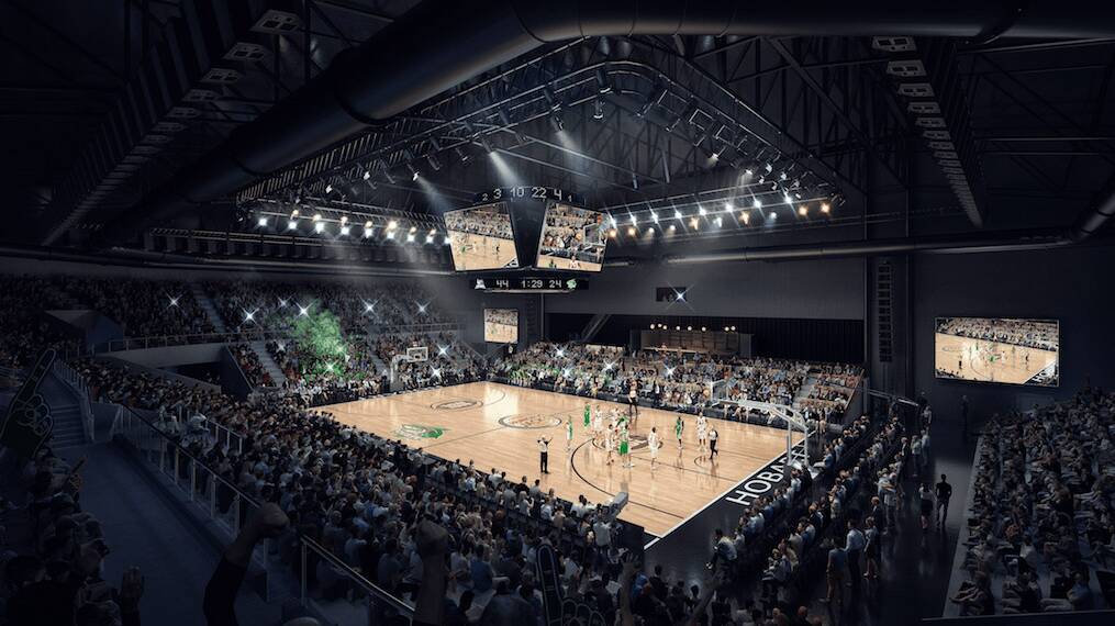 HOLD: The redevelopment of the Derwent Entertainment Centre may have to wait longer to be fit for a NBL team.