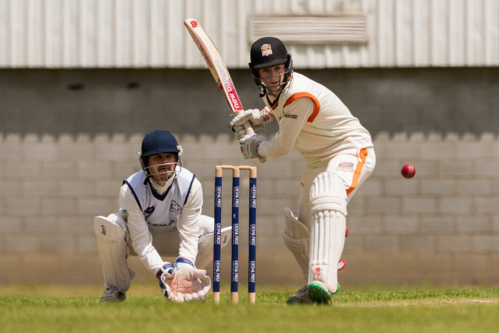 STEADY HAND: Greater Northern Raiders batsman Sam Elliston-Buckley has shored up the lineup down the order. 
