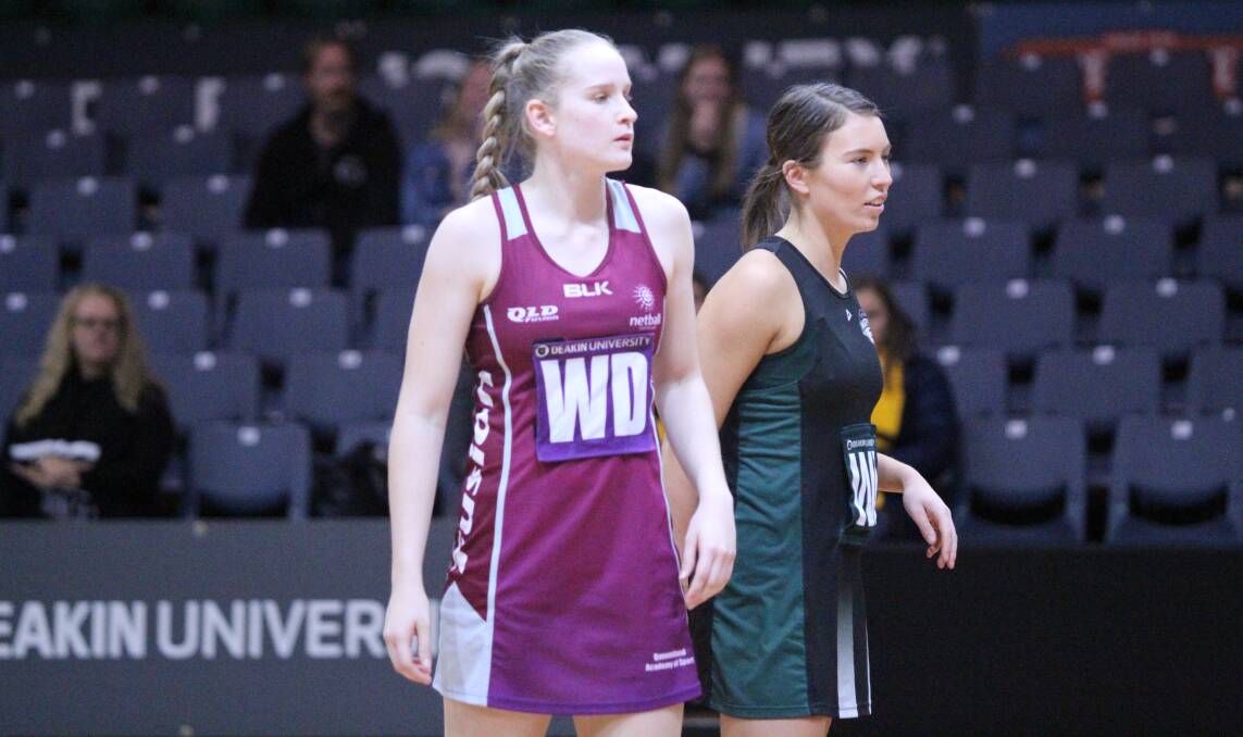 WELCOME BACK: Kelsie Rainbow returns back to the Silverdome in Tasmanian Magpies colours.