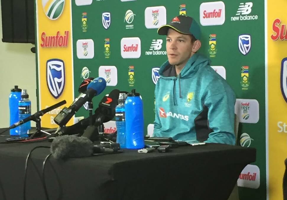 MY WAY: Tim Paine - Tasmania's second-ever Test skipper behind Mowbray's Ricky Ponting - was put under pressure from the outset of his captaincy amid the ball-tampering saga in the South African series. Picture: Andrew Mathieson