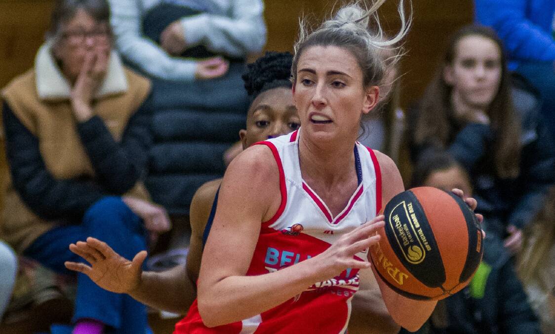 ROAD WARRIOR: Tornadoes star Lauren Nicholson finished the double-header trip with 53 points in games against Canberra and Nunawading.