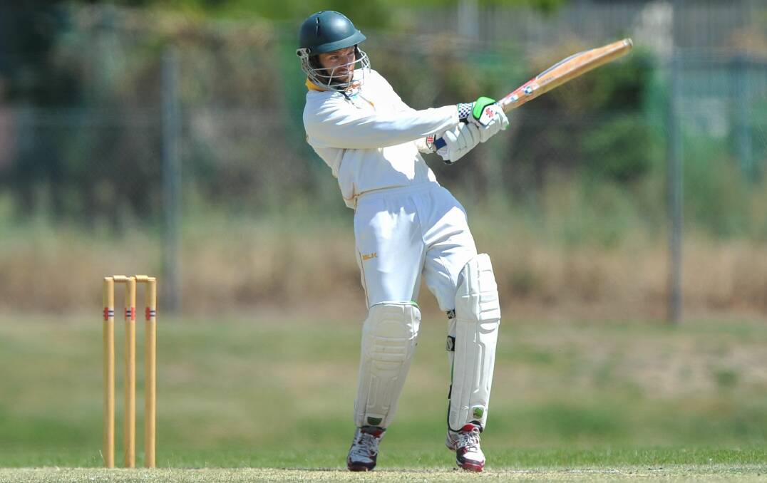 STAR: South Launceston opener Sean Harris transferred great Cricket North form to the Greater Northern Raiders.