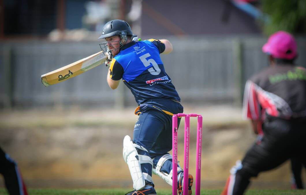 FINE FORM: Trevallyn star James Whiteley showed some brilliant touch with the bat last season.