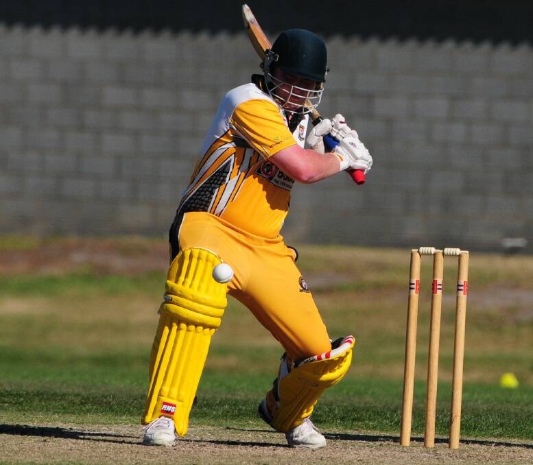 SWING HARD: Jesse Arnol has continues his solid form in statewide T20 matches.