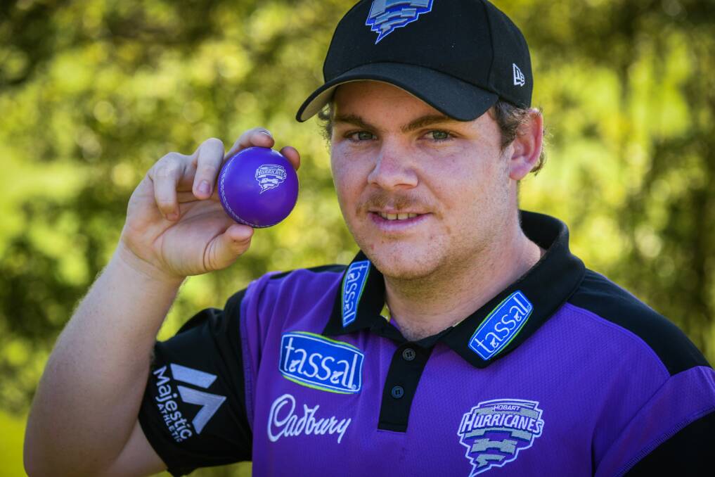 BIG TURNER: George Town offspinner Jarrod Freeman gets a grip on the season ahead. Pictures: Paul Scambler