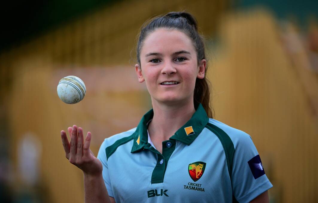 TOSS UP: Courtney Webb will dedicate all her time to top-level cricket.