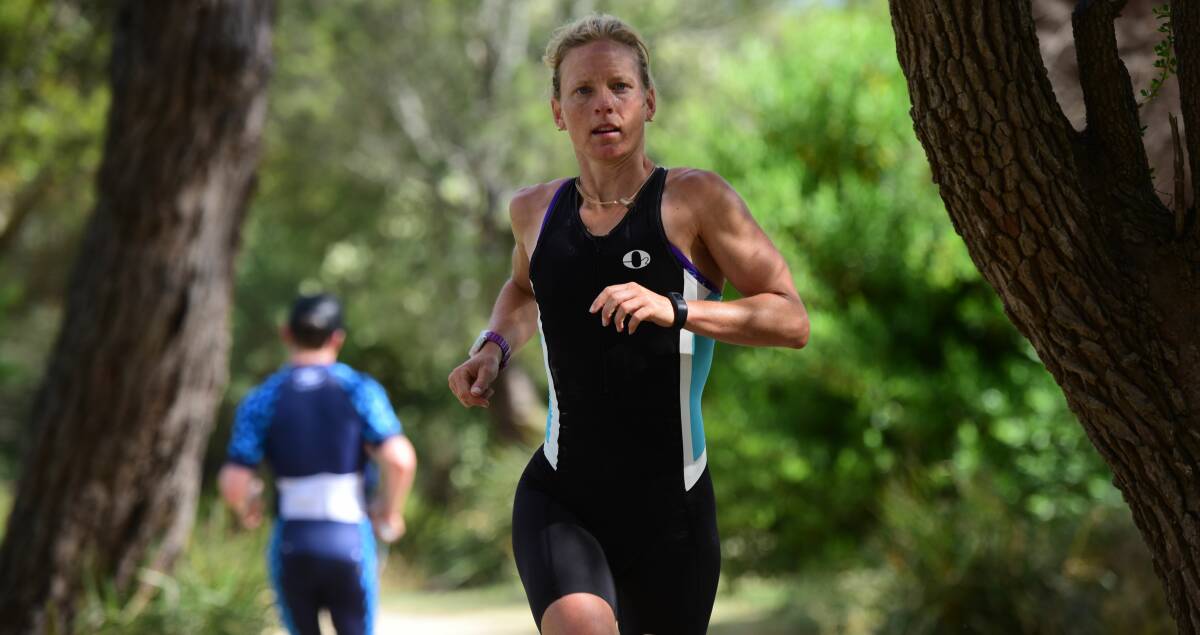 MOVING: Launceston ultra-marathoner Amy Lamprecht has put distance on her rivals after winning a national running award. Picture: Paul Scambler