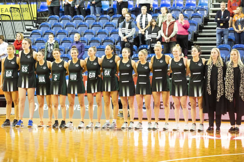 Tasmanian Magpies 54-53 Canberra Giants in Canberra. Pictures: Sitthixay Ditthavong