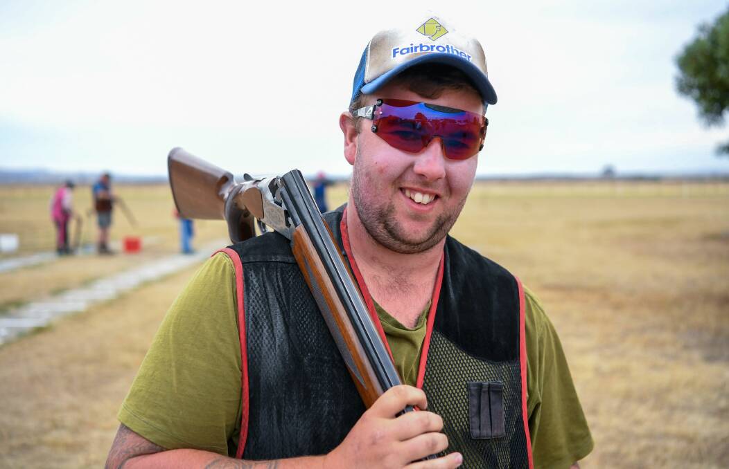 DELIGHTED: Ulverstone shooter Mitchel Hill walked away from a successful state titles. Picture: Neil Richardson