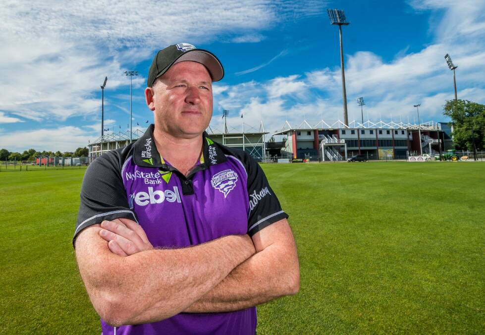 STATE OF MIND: Cricket Tasmania chief executive Nick Cummins stands at Invermay Park, adjacent to UTAS Stadium, pondering plans for the next lot of cricket content coming to Launceston in the following summers. Picture: Phillip Biggs