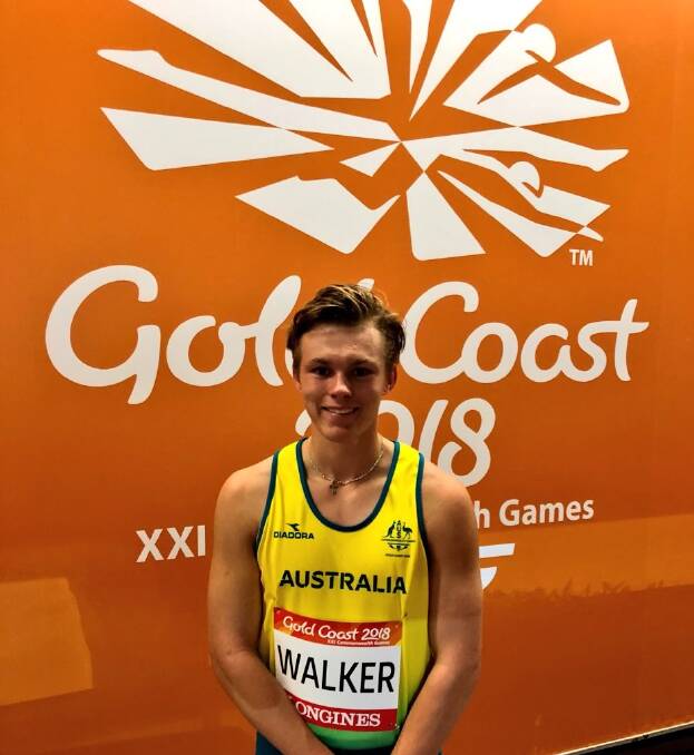 PLAY IT AGAIN, SAM: Walker produced a PB In the 100m T38 final. File Picture: Athletics Australia.
