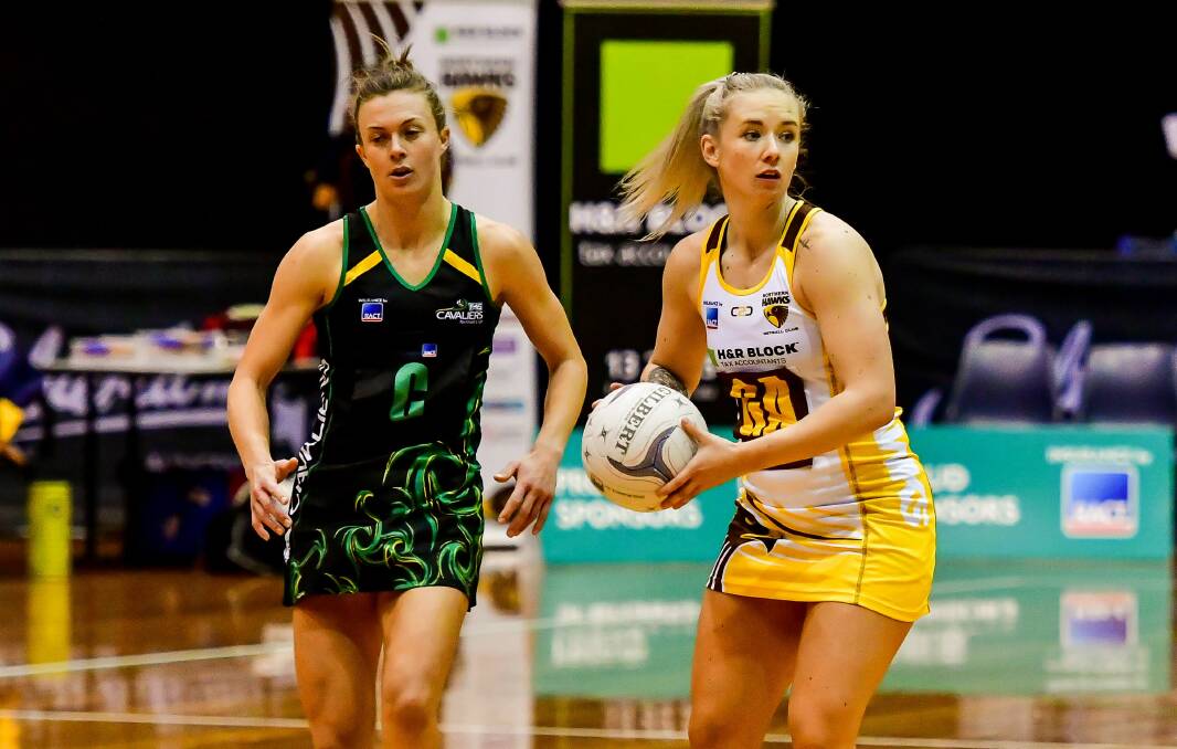 SWITCH: Zoe Claridge will swap the Northern Hawks strip for the Cavaliers this season.
