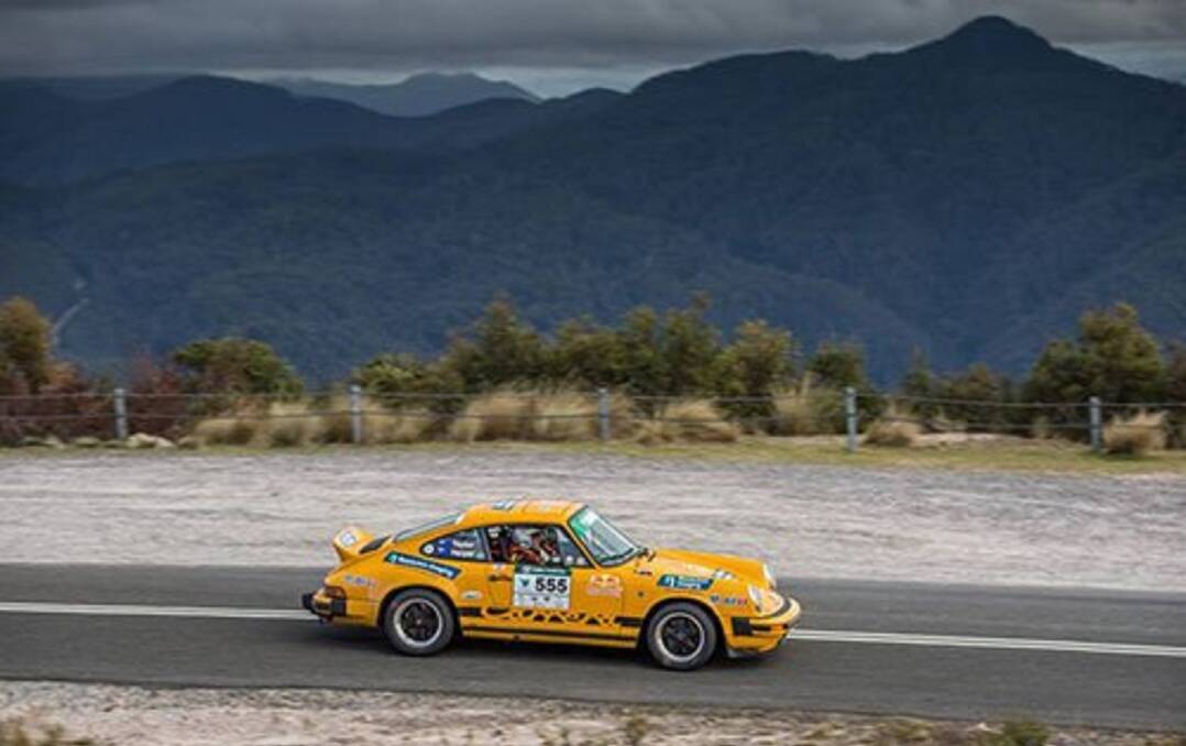 OPEN ROADS: Geoff Taylor in action during the 2016 Targa race. Picture: Supplied