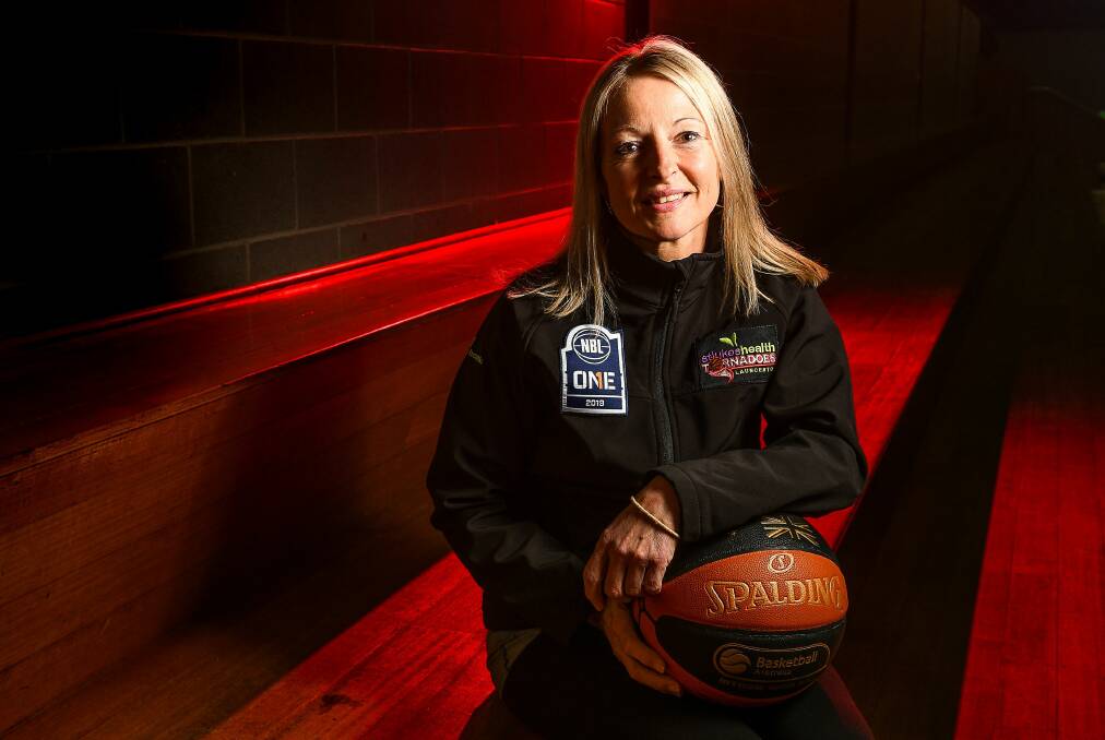 COACH IN WAITING: Coach Sarah Veale is set to take control of the Launceston Tornadoes next season. Picture: Scott Gelston