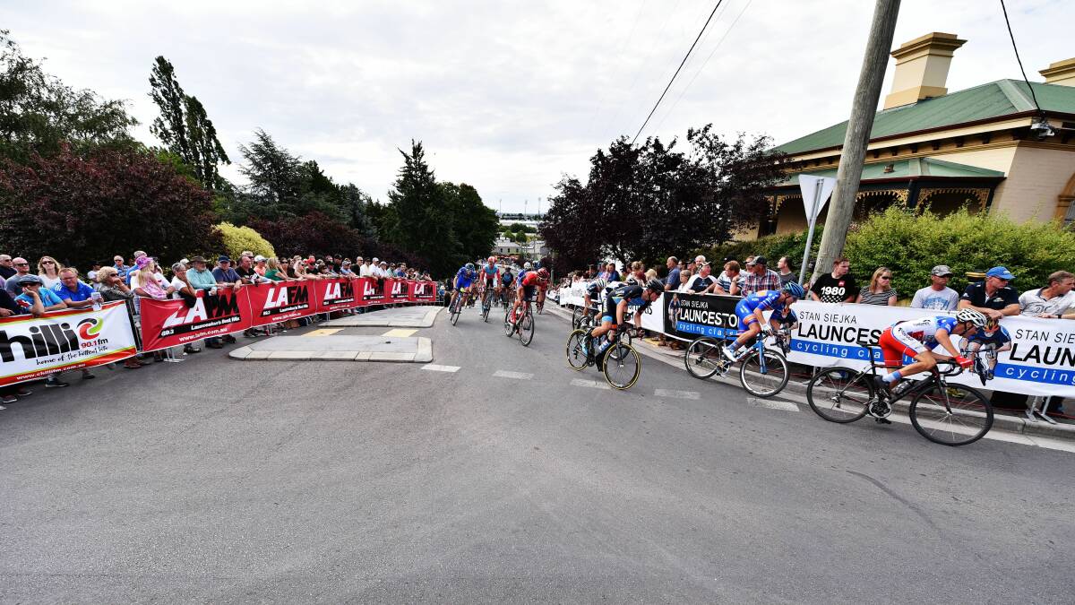 Action from the 2015 Launceston Cycling Festival