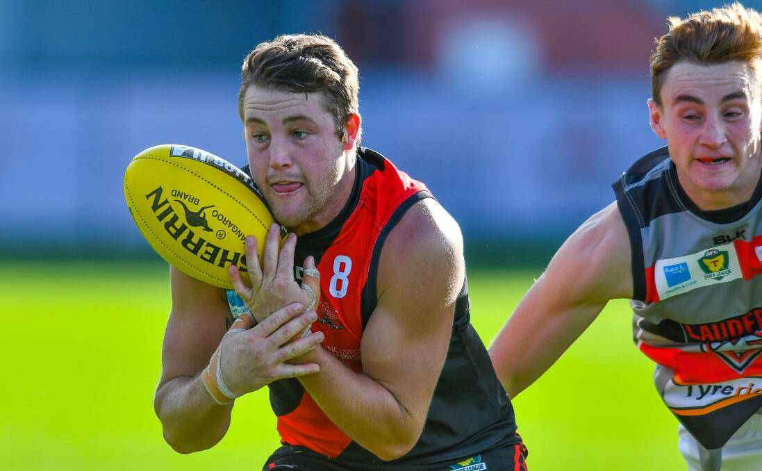 READY: Zach Burt accepted a reprimand to ensure he plays in the TSL grand final.