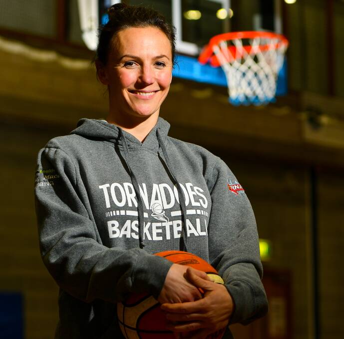DELIGHTED: Tornadoes utility Ali Partridge is thrilled to have at least one last chance to win an elusive SEABL title. Picture: Scott Gelston