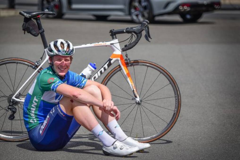 ROAD WARRIOR: Launceston cyclist Zack Gilmore is looking forward to hitting the road this week ahead of the Tour of the Great South Coast with the Tasmanian Institute of Sport team. Picture: Paul Scambler