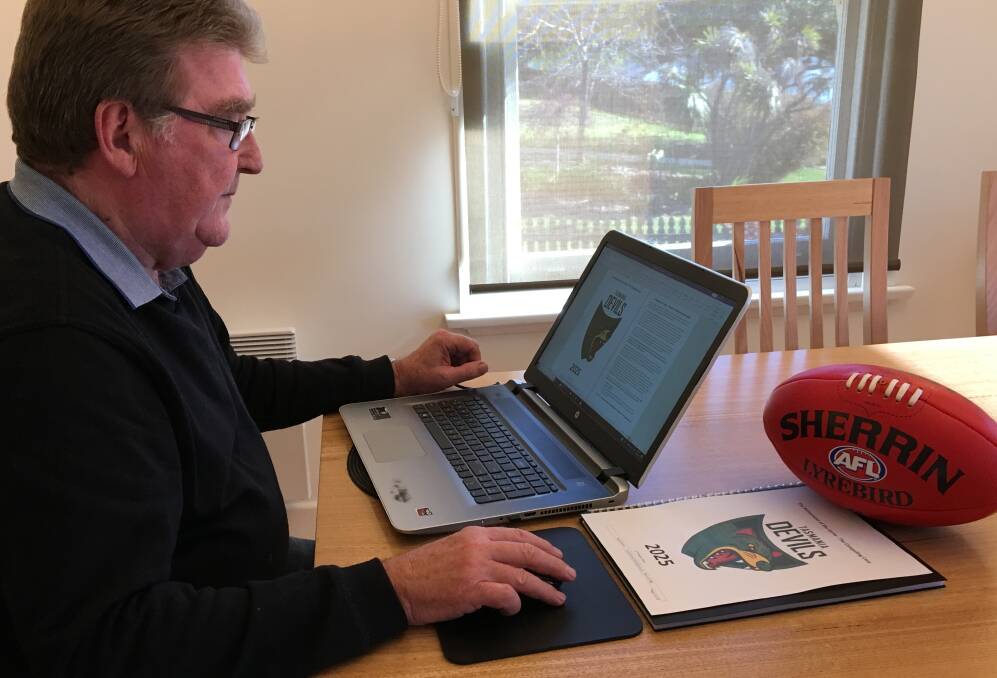 DETAILED: Russell Hanson looks over the details behind Tasmania's future AFL bid.