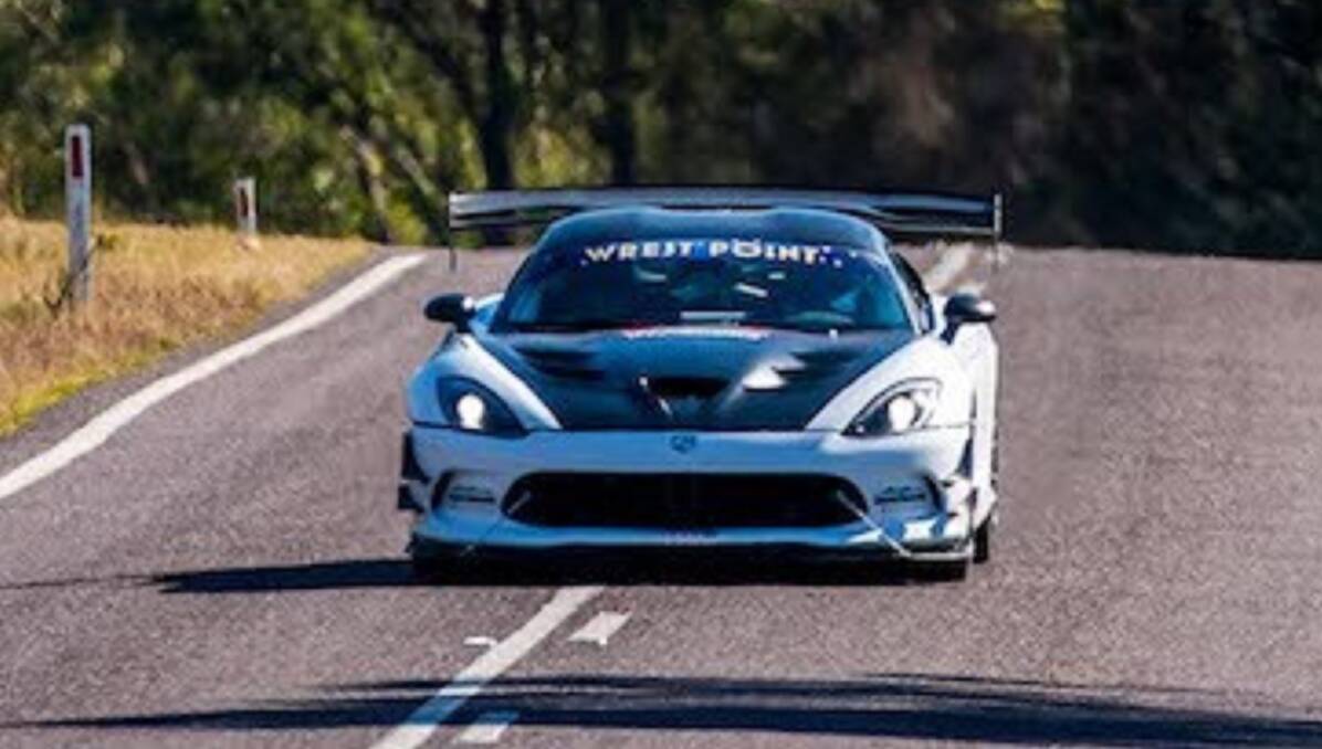 THE RACE IS ON: Overnight leader Jason White remains in front in a tight battle for Targa Tasmania race honours. Picture: Angryman Photography