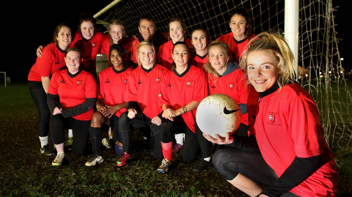 RED ARMY: Ulverstone is one game away from setting a perfect 21-win season in the Women's Super League. 