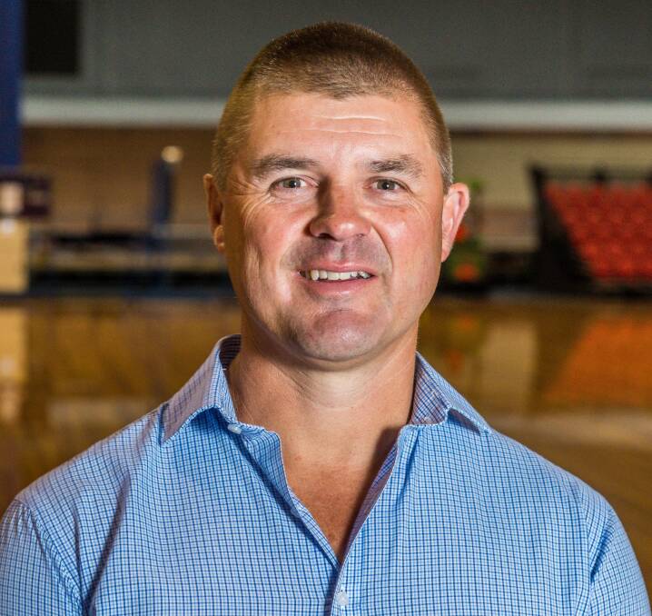 CONFIDENT: Basketball Tasmania's Chris McCoy is talking up the state's NBL chances.