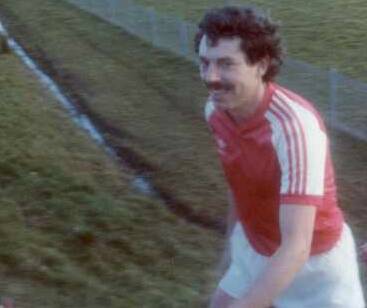 BACK WHEN: Peter Sawdon at Launceston Juventus training back in the 1980s. Picture: Pless Pix