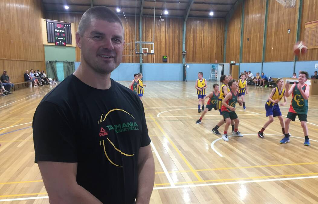 RESOLUTE: Basketball Tasmania boss Chris McCoy backs in the game to stay strong on the other side of COVID-19.