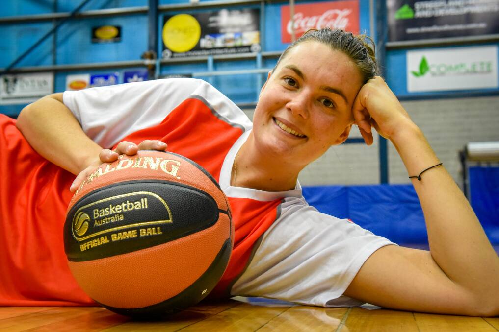 COOL AS: Launceston Tornadoes import Stella Beck will represent New Zealand at the Asia 3x3 cup over the weekend. Picture: Paul Scambler