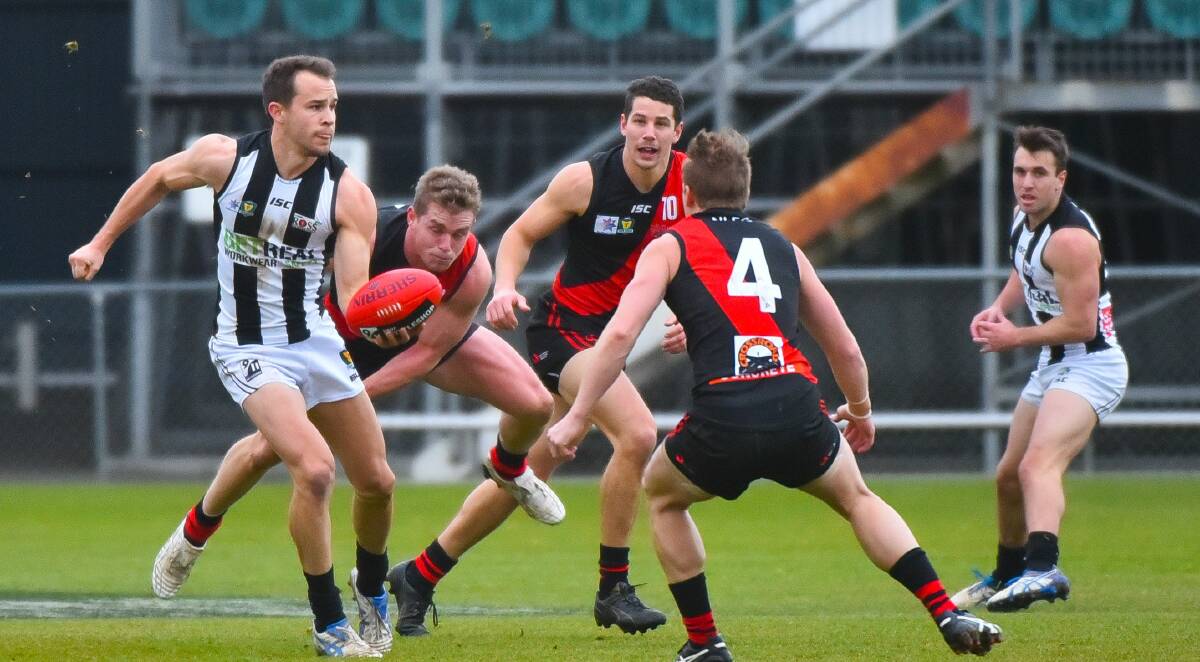 EYE-CATCHER: Veteran Glenorchy forward Jaye Bowden continues to surge for another TSL individual top honour.