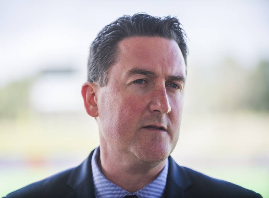 VISIONARY: Baseball Australia boss Cam Vale has talked up Tasmania's chance of hosting an ABL club within the next two years. Pictures: Jeffrey Chan.