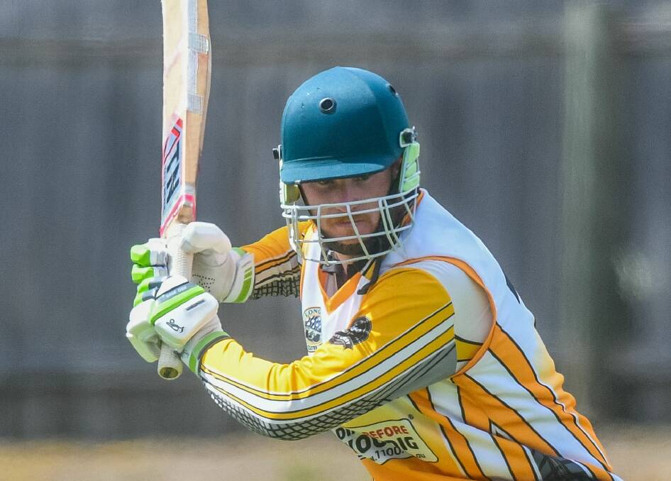 TIGER TOUGH: Longford captain Jackson Blair has led by example following his side's past poor batting efforts.