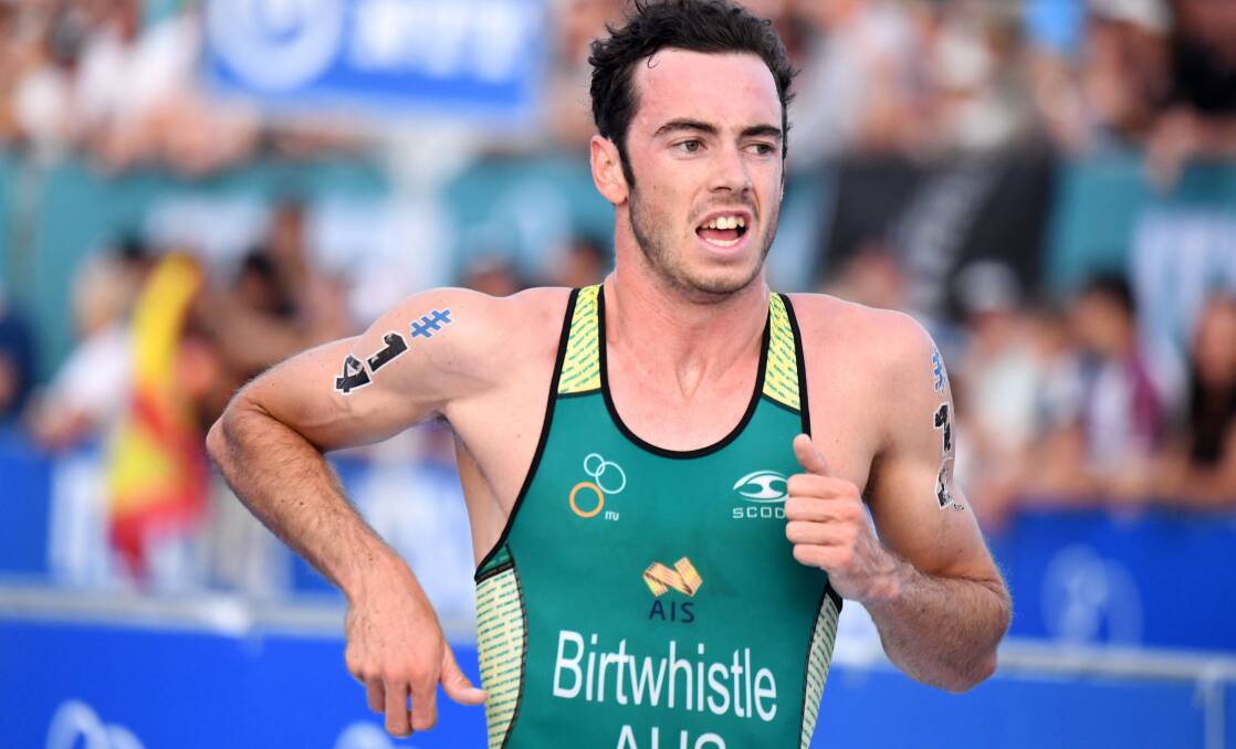 LOOKING GOOD: Riverside triathlete Jake Birtwhistle has continued to go from strength to strength in the lead-up to next year's Commonwealth Games on the Gold Coast.