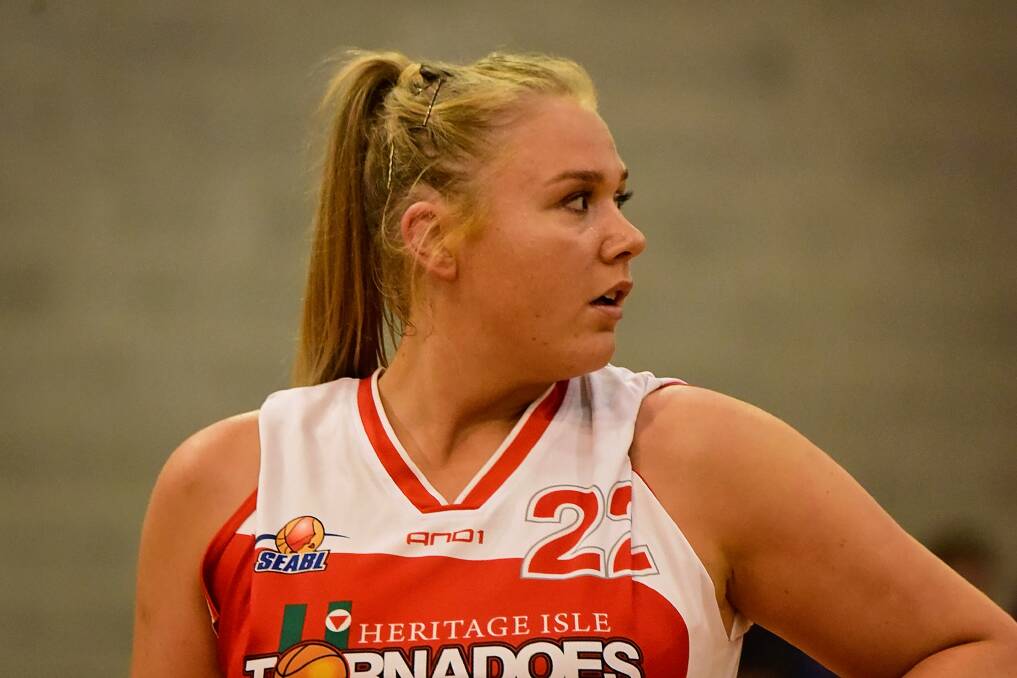 HEADACHES: Ex-Launceston Tornadoes power forward Tayla Roberts extended her old side's winless stretch on Saturday night playing for the Dandenong Rangers.