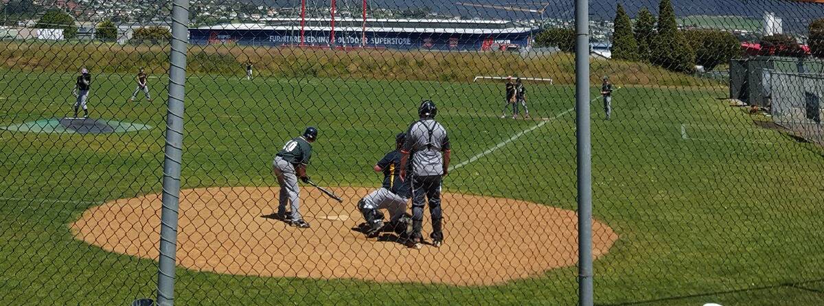 HOME PLATE: A view from one of the club games at the Hobart Summer Baseball League season. Picture: Supplied