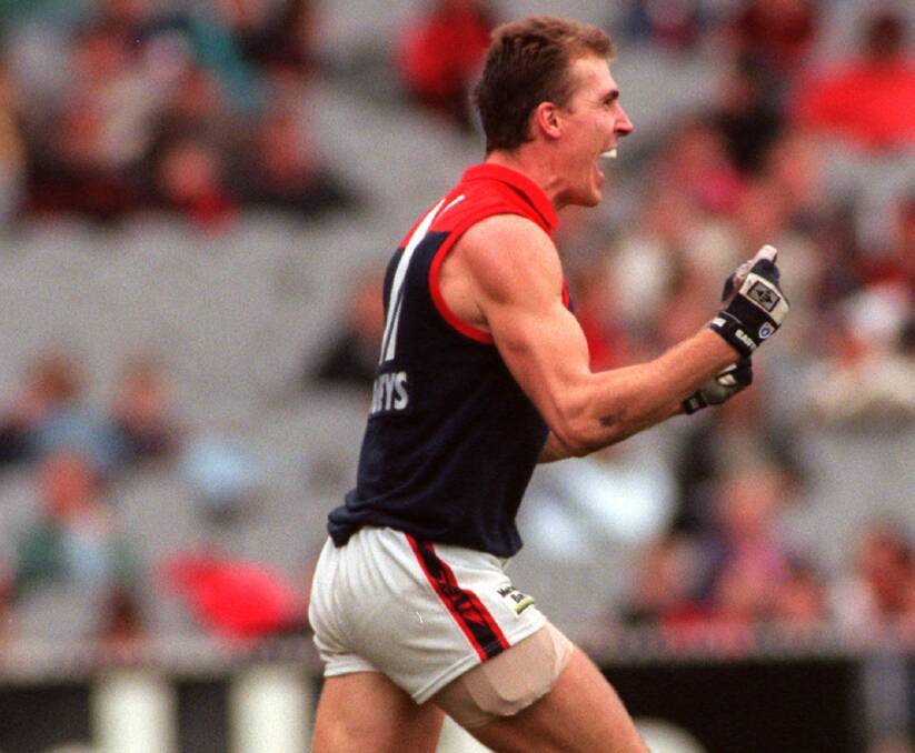 INSPIRATIONAL: Jim Stynes brought a new dimension to the game. Picture: Jim Hooper