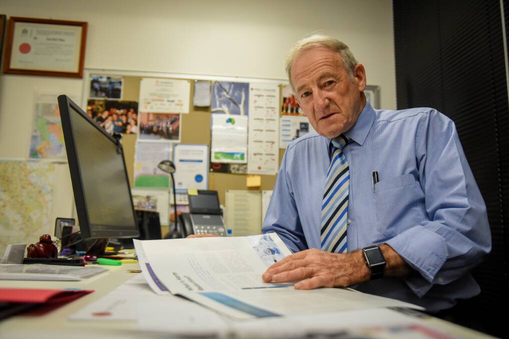 PASSIONATE ADVOCATE: Independent member for Windermere Ivan Dean at his office in Launceston on Monday. Picture: Paul Scambler