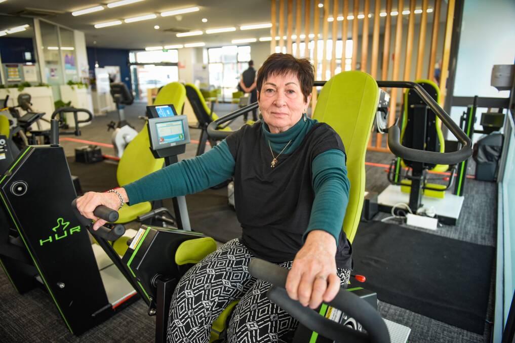BENEFITING: Riverside resident Frances Castles uses a private provider to access exercise physiology services. Picture: Paul Scambler. 