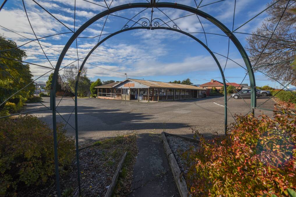 KNOCKED BACK: The Log Cabin Garden Centre at Youngtown would be demolished to make way for 24 affordable housing units, under a plan put forward by CatholicCare Tasmania and Launceston City Mission. Picture: Paul Scambler.