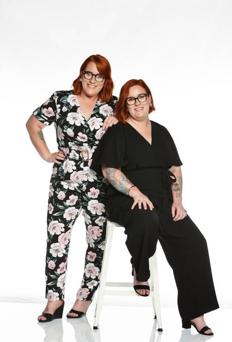 REALITY STARS: Launceston locals Kimmy and Rhi Harris are representing Tasmania on the new season of television renovation show House Rules. Picture: Supplied.