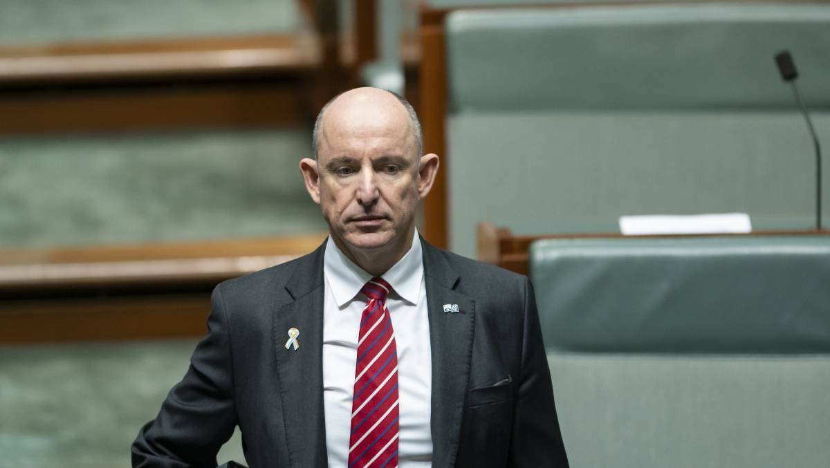 NOT IMPRESSED: NDIS Minister Stuart Robert. Picture: Sitthixay Ditthavong