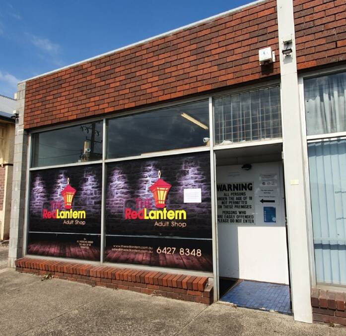 CLOSURE FEAR: The Red Lantern Adult Store in Devonport. Picture: Supplied