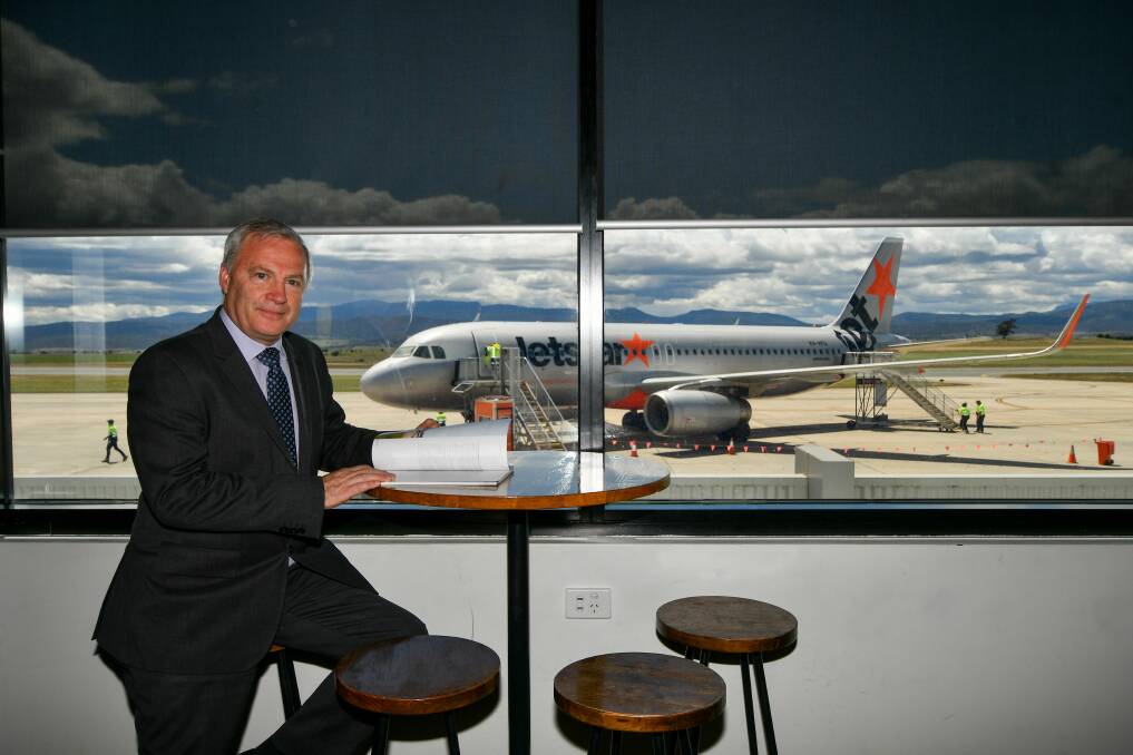Launceston Airport general manager Paul Hodgen. Picture: Scott Gelston.