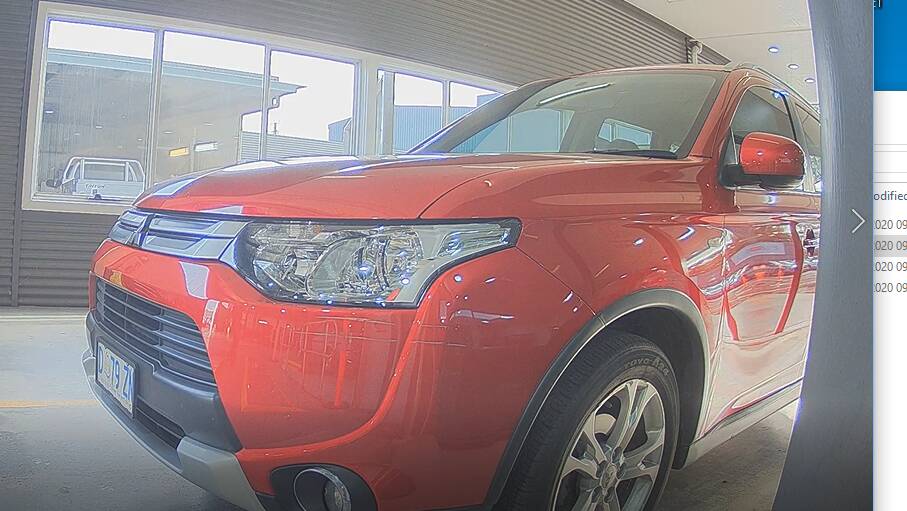 WANTED: The car police say was stolen from an Invermay car yard on Friday. Picture: Supplied.