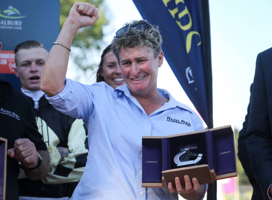 Donna Scott after winning the Country Championships Qualifier at Albury in 2019.